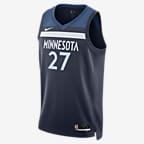 ウェア Minnesota Timberwolves NBA Jersey unisex-nike-anthony-edwards-
